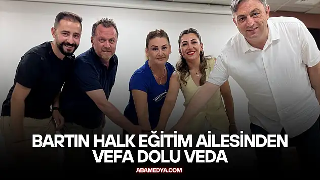 Bartın Halk Eğitim Ailesinden Vefa Dolu Veda