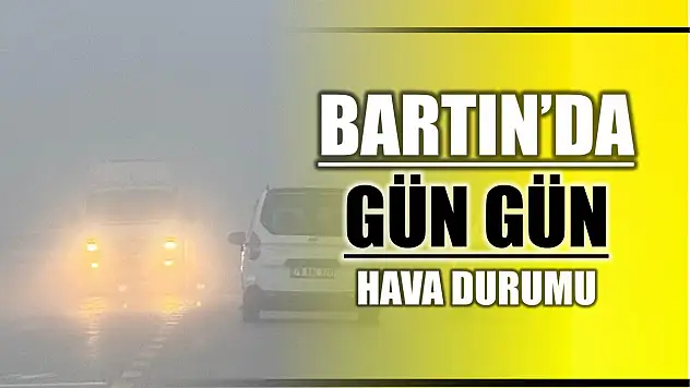 Bartın için gün gün hava durumu