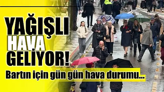 Bartın için gün gün hava durumu