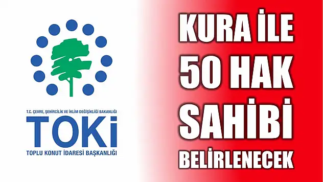 Bartın için kura heyecanı yaşanacak