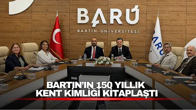 Bartın'ın 150 Yıllık Kent Kimliği Kitaplaştı