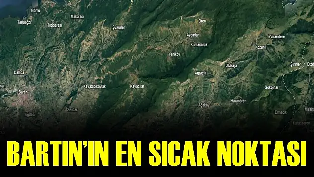 Bartın'ın en sıcak noktası