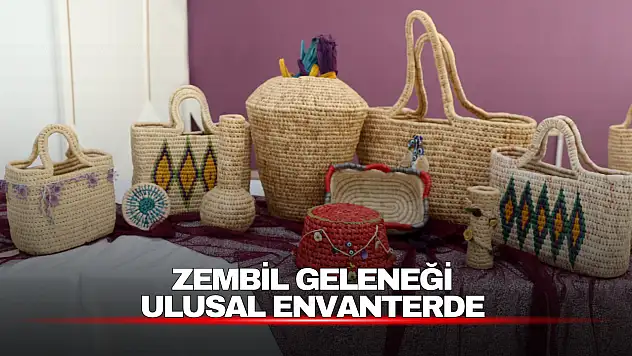Bartın'ın geleneksel el sanatı zembil örücülüğüne kültürel miras tescili