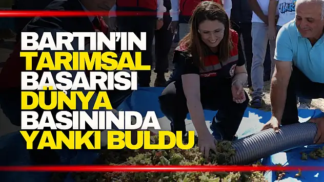 Bartın'ın Tarımsal Başarısı Dünya Basınında Yankı Buldu