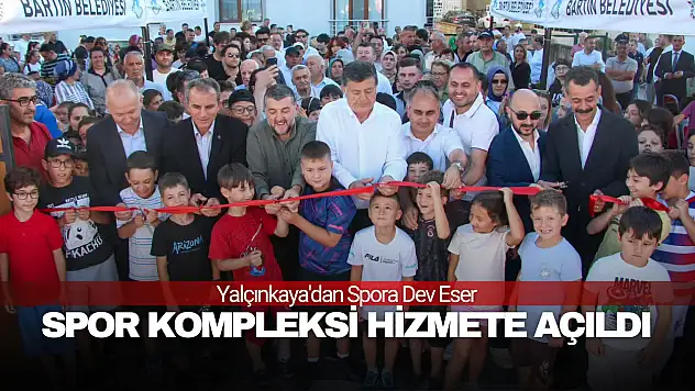 Bartın'ın Yeni Spor Üssü Hizmete Açıldı
