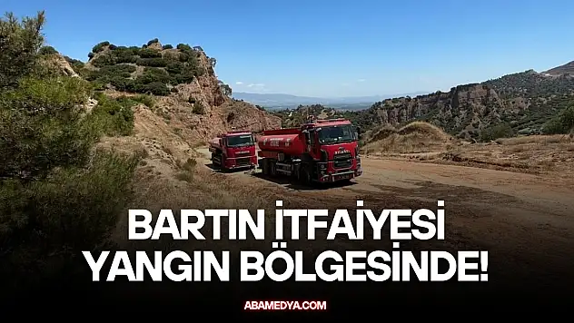 Bartın İtfaiyesi Yangın Bölgesinde!