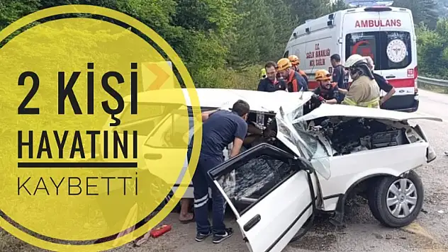 Bartın Karabük Yolunda Kaza