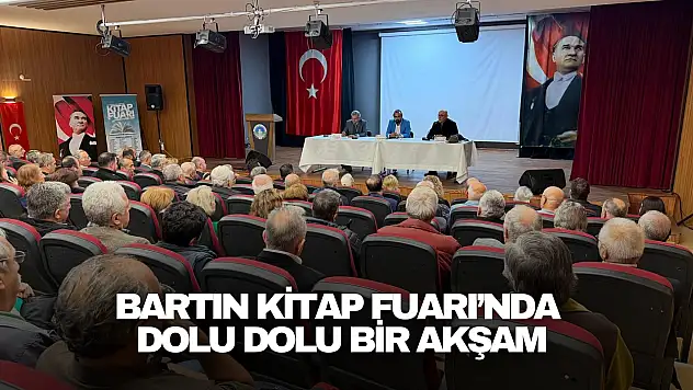 Bartın Kitap Fuarı'nda 'Gündeme Dair' Dolu Dolu Bir Akşam