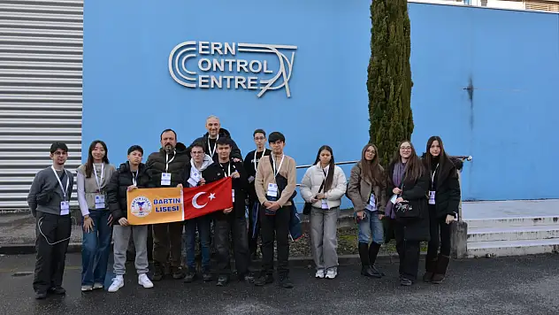 Bartın Lisesi Öğrencileri CERN'de