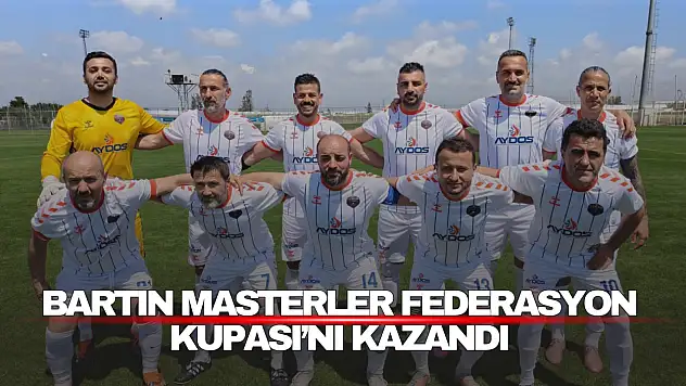 Bartın Masterler Federasyon Kupası'nı Kazandı