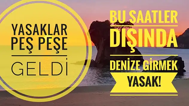 Bartın Sahillerinde Kurallara Uymayan Yandı!