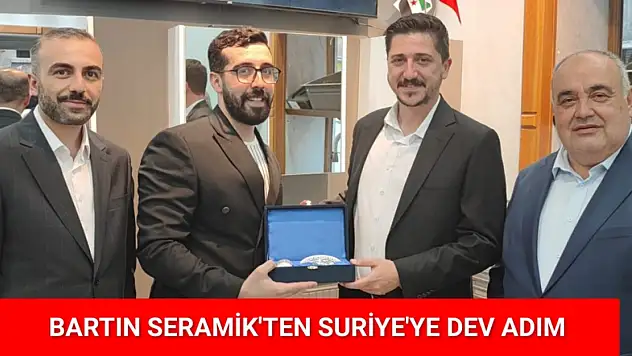 Bartın Seramik Halep Showroom'u açıldı