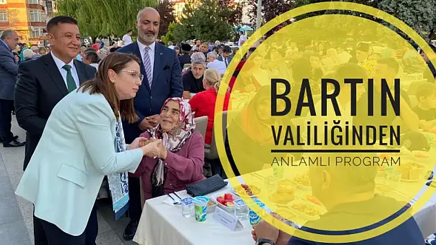 Bartın Valiliğinden anlamlı program