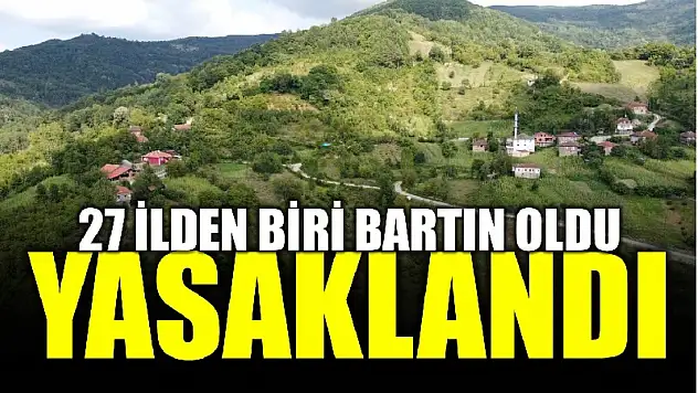 Bartın yüksek riskli iller arasında