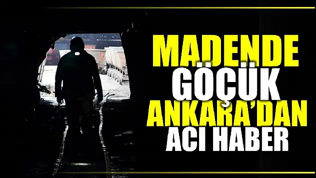 Bartınlı madencilerin çalıştığı ocakta göçük