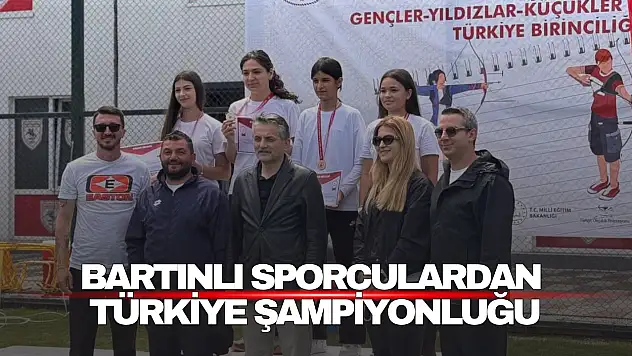 Bartınlı Sporculardan Türkiye Şampiyonluğu Gururu
