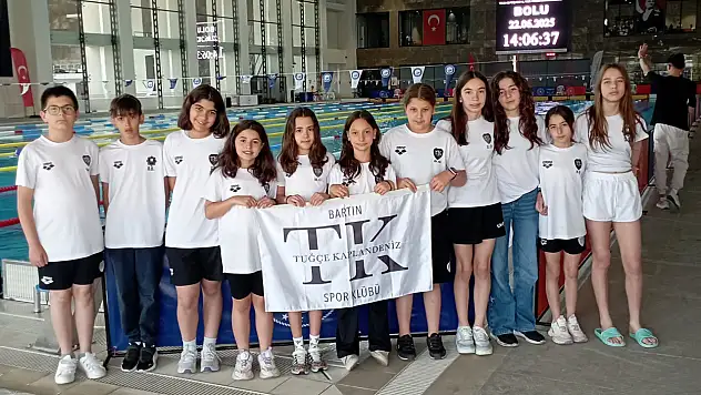 Bartınlı Yüzücülerden Gururlandıran Başarı