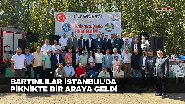 Bartınlılar İstanbul'da Piknikte Bir Araya Geldi