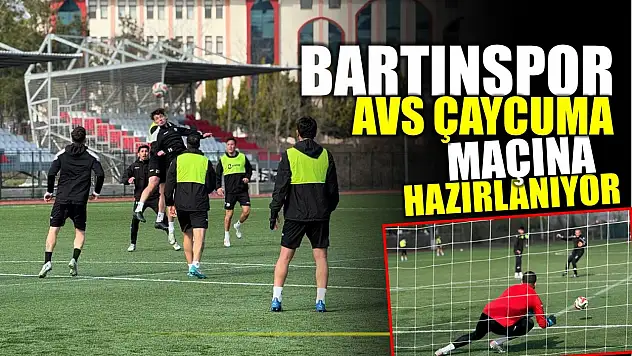 Bartınspor'da Çaycumaspor mesaisi sürüyor