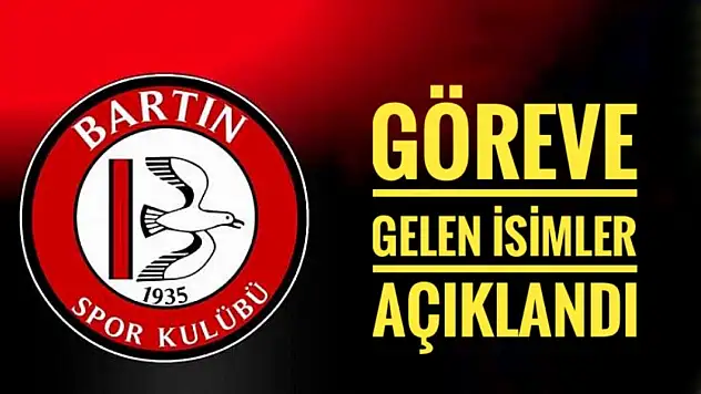 Bartınspor'da kim hangi göreve geldi