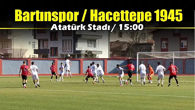 Bartınspor Hacettepe karşısında galibiyet arayacak