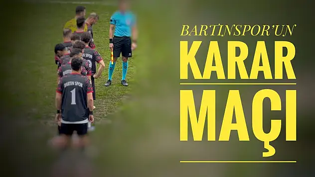 Bartınspor için kritik maç