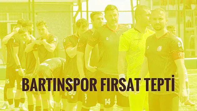 Bartınspor öne geçti ama skoru koruyamadı
