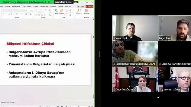 BARÜ'de Çanakkale Cephesi ve 18 Mart Boğaz Zaferi anlatıldı