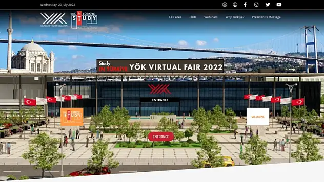 BARÜ, YÖK Sanal Fuar'da tanıtıldı