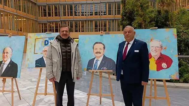 Başkan Bıyık, Türk ve Alman iş insanları yer aldı