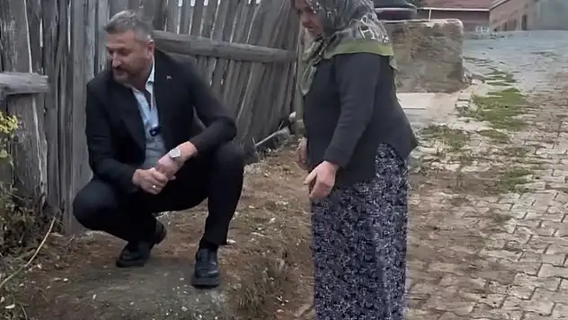 Başkan Civa'nın samimi tavırları sosyal medyada ilgi görüyor