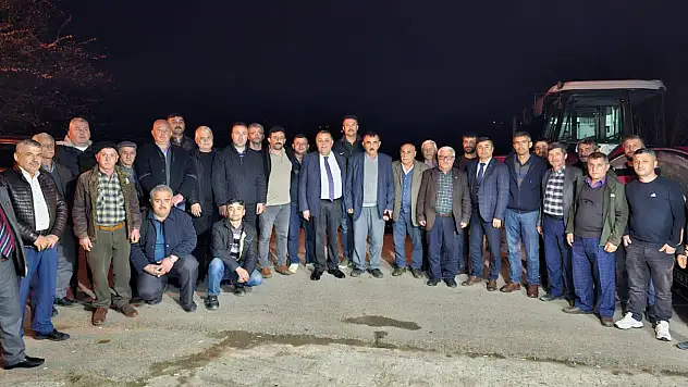 Başkan Fırıncıoğlu Karahasan ve Çerde köylerini ziyaret etti