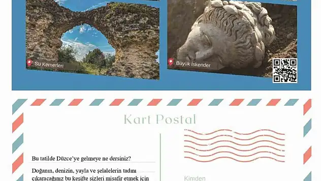Başkan Özlü'den 245 belediye başkanına kartpostal