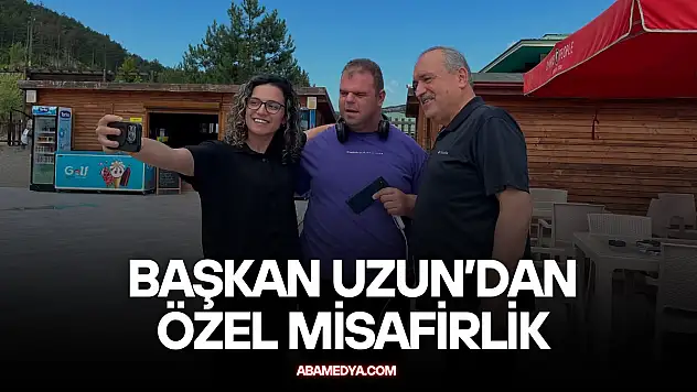 Başkan Uzun'dan Özel Misafirlik
