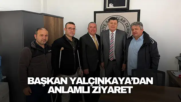Başkan Yalçınkaya'dan Anlamlı Ziyaret