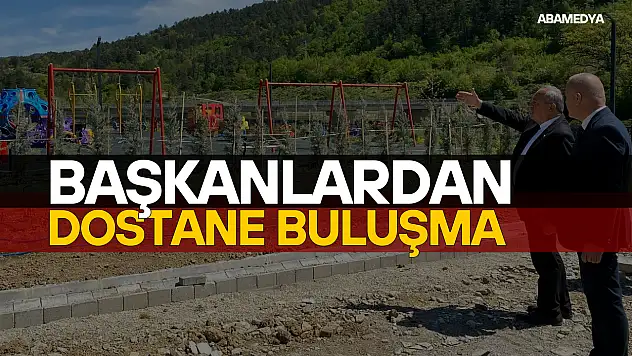 Başkanlardan dostane buluşma
