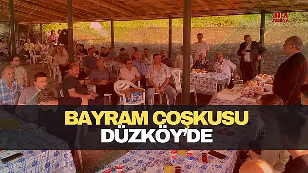 Bayram Coşkusu Düzköy'de Yaşandı