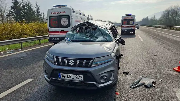 Bayram trafiğinde kaza: 6 yaralı