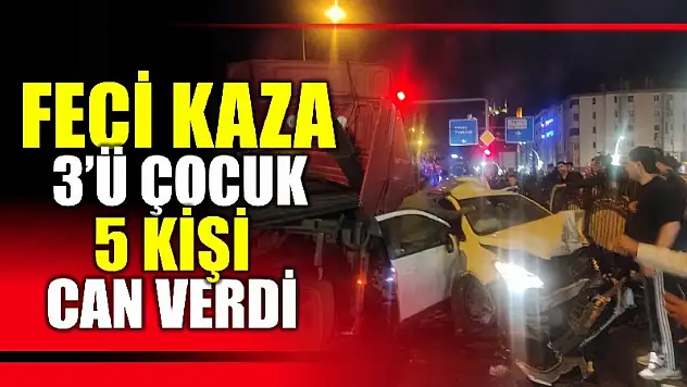 Bayram yolu kana bulandı