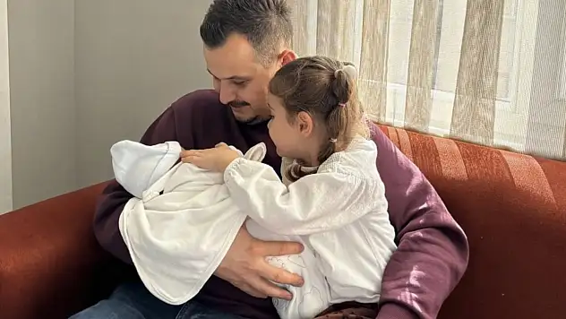 Bayramda çifte mutluluk yaşadılar