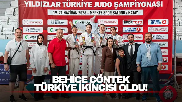 Behice Çöntek Türkiye İkincisi Oldu!