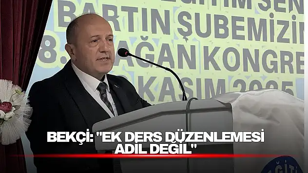 Bekçi: 'Ek Ders Düzenlemesi Adil Değil'