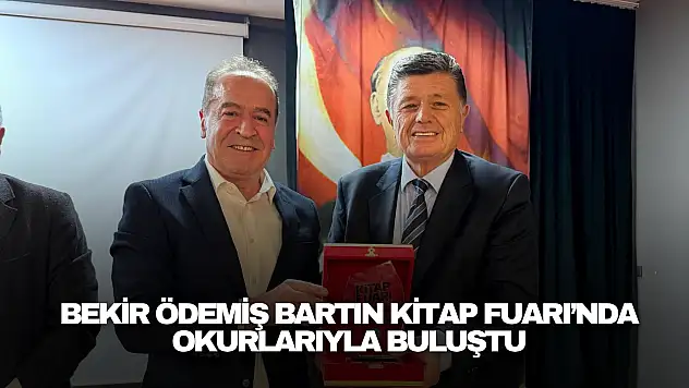 Bekir Ödemiş Bartın Kitap Fuarı'nda Okurlarıyla Buluştu