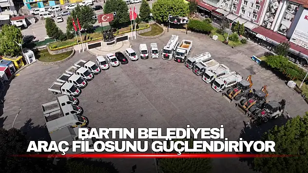 Belediye Filosuna 25 Yeni Araç Katıldı