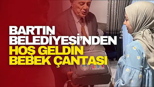 Belediyeden Hoş Geldin Bebek Çantası