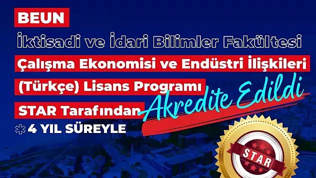 BEUN eğitimde kalite yolculuğunu sürdürüyor
