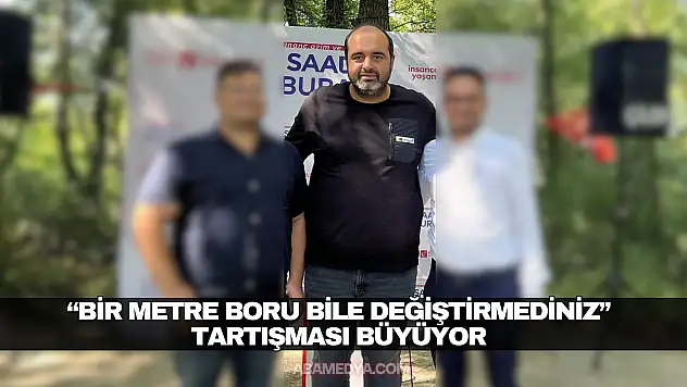 'Bir Metre Boru Bile Değiştirmediniz' Tartışması Büyüyor