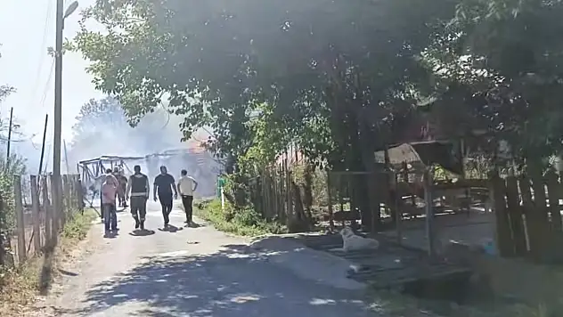 Bir yangın haberi daha