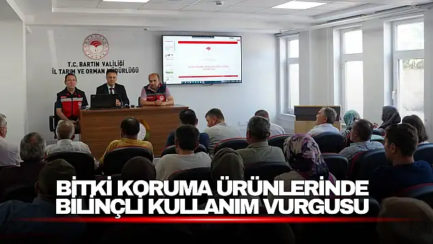 Bitki Koruma Eğitimini Tamamladılar