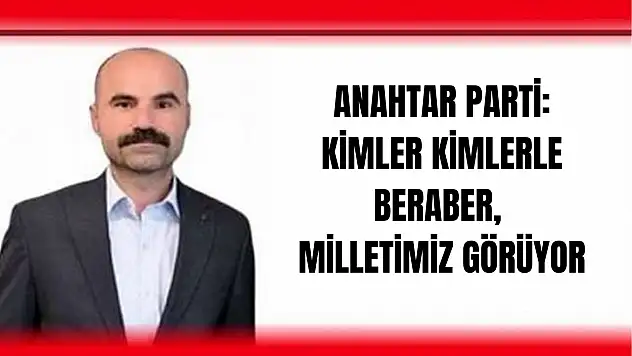 'Biz de görüyor ve bekliyoruz'